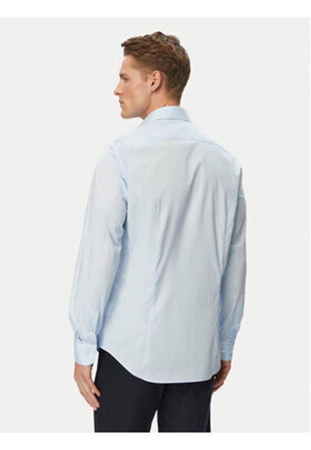 TOMMY HILFIGER - Tommy Hilfiger Koszula MW0MW38347 Błękitny Slim Fit. Kolor: niebieski. Materiał: bawełna
