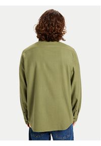 Quiksilver Koszula Motherfly Solid EQYWT04651 Zielony Regular Fit. Kolor: zielony. Materiał: bawełna #5