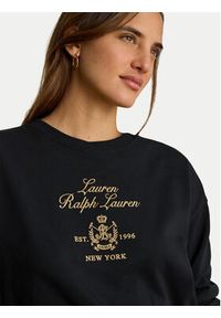 Lauren Ralph Lauren - LAUREN RALPH LAUREN Bluza 200P13944001 Czarny Regular Fit. Kolor: czarny. Materiał: bawełna #2