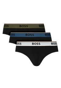 BOSS Komplet slipów 50554683 Czarny. Kolor: czarny. Materiał: bawełna #1