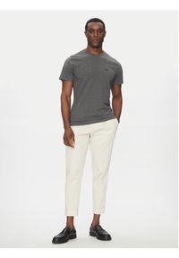Barbour T-Shirt Essential Sports MTS0331GY73 Szary Tailored Fit. Kolor: szary. Materiał: bawełna