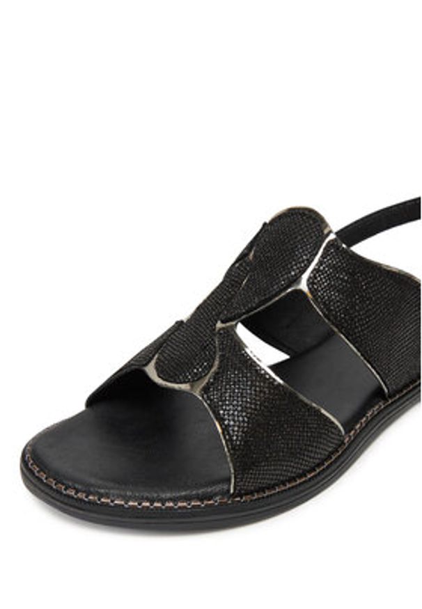 Lasocki Sandały RST-KATE-09 Czarny. Kolor: czarny. Materiał: zamsz, skóra