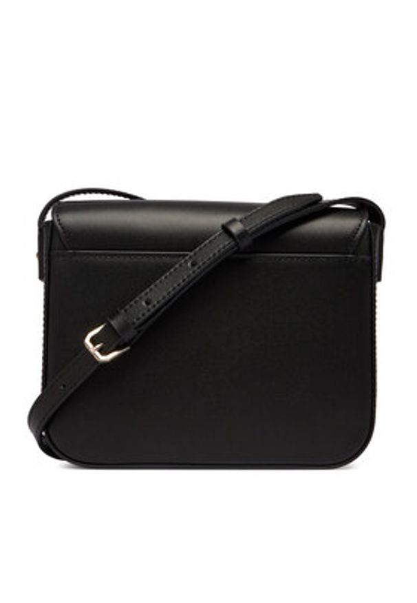 Patrizia Pepe Torebka 8B0303/L061 Czarny. Kolor: czarny. Materiał: skórzane