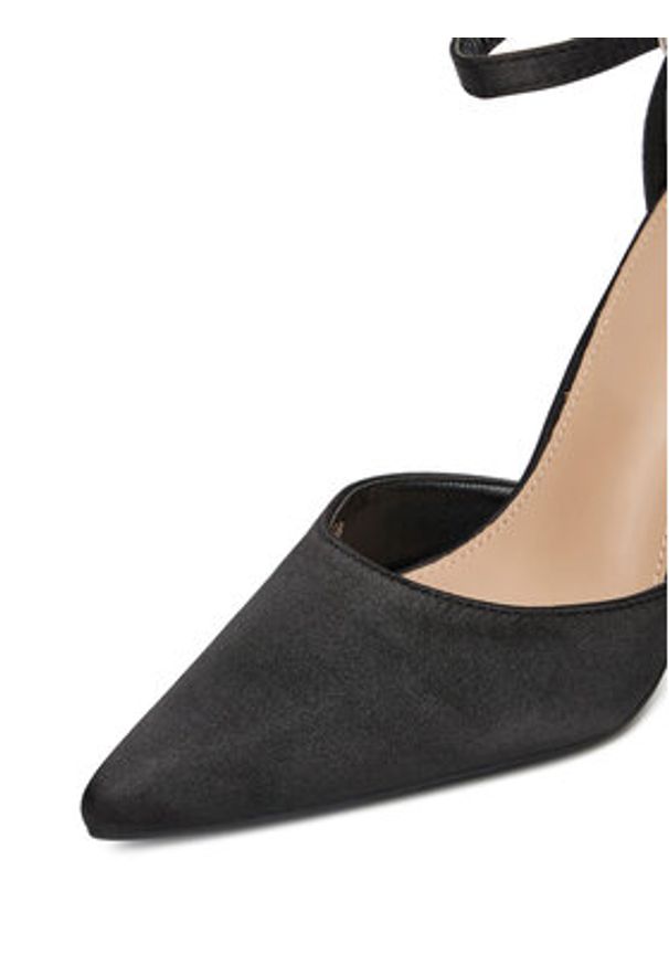 DeeZee Szpilki AL9631-6 Czarny. Kolor: czarny. Materiał: skóra. Obcas: na szpilce