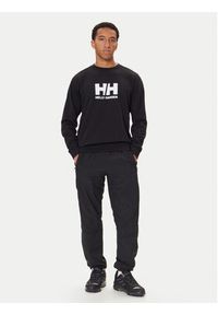 Helly Hansen Bluza HH Logo 54583 Czarny Regular Fit. Kolor: czarny. Materiał: bawełna #4