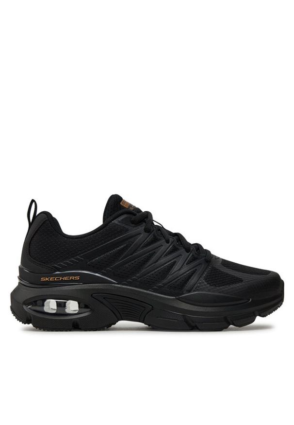 skechers - Skechers Sneakersy Revell 232657 Czarny. Kolor: czarny. Materiał: materiał