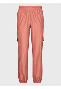 Adidas - adidas Spodnie dresowe Ozworld HL9254 Pomarańczowy Regular Fit. Kolor: pomarańczowy. Materiał: syntetyk #4