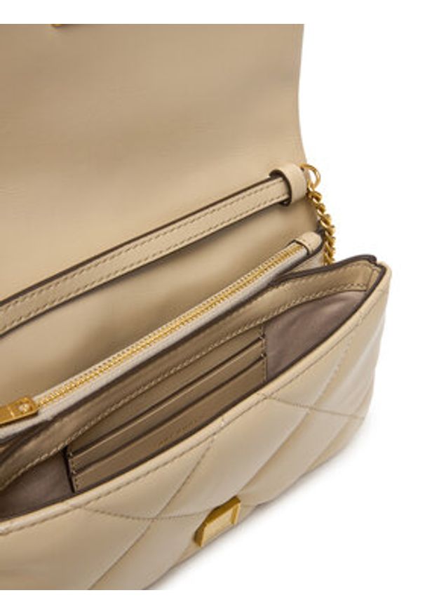 Tory Burch Torebka 158624 Beżowy. Kolor: beżowy. Materiał: skórzane