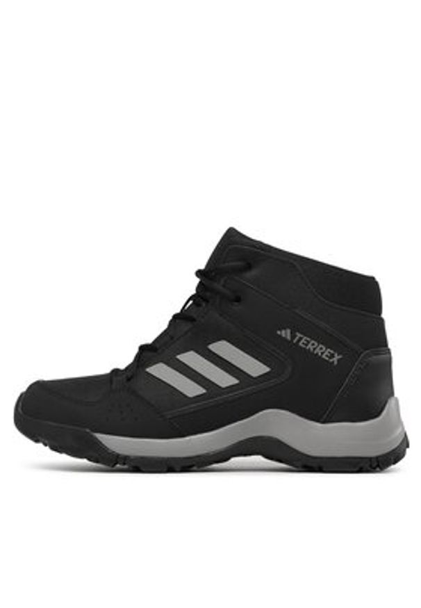 Adidas - adidas Trekkingi Terrex Hyperhiker Mid Hiking Shoes ID4857 Czarny. Kolor: czarny. Materiał: skóra. Model: Adidas Terrex. Sport: turystyka piesza