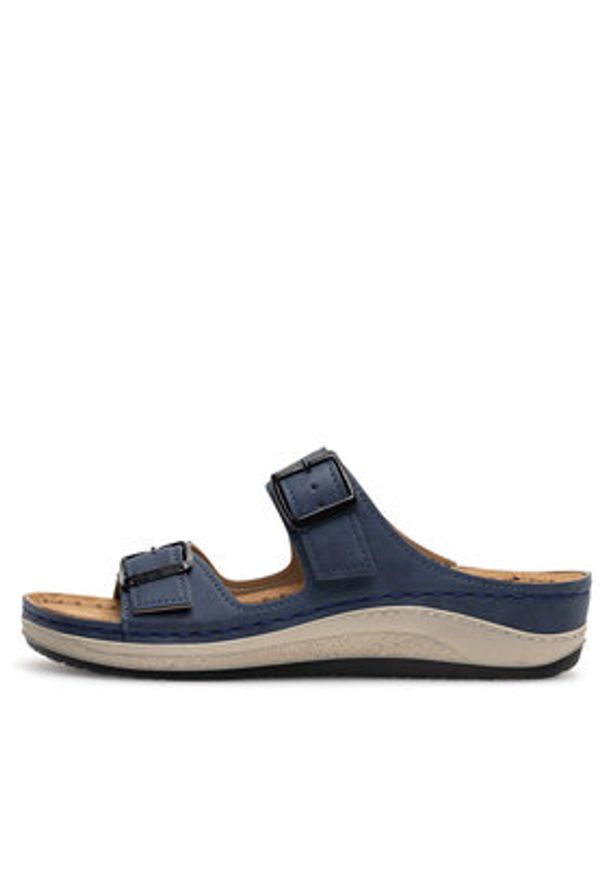 Inblu Klapki PF030100 Granatowy. Kolor: niebieski. Materiał: syntetyk