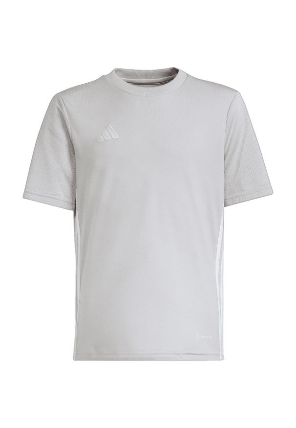 Adidas - Koszulka dla dzieci adidas Tabela 23 Jersey. Kolor: biały, szary, wielokolorowy. Materiał: jersey. Sport: piłka nożna