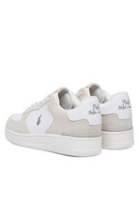 Polo Ralph Lauren Sneakersy 809P07174001 Beżowy. Kolor: beżowy. Materiał: zamsz, skóra #6