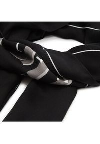 Calvin Klein Szal Logo K60K611408 Czarny. Kolor: czarny. Materiał: wiskoza #2