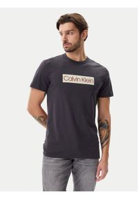 Calvin Klein Jeans T-Shirt J30J327472 Szary Regular Fit. Kolor: szary. Materiał: bawełna