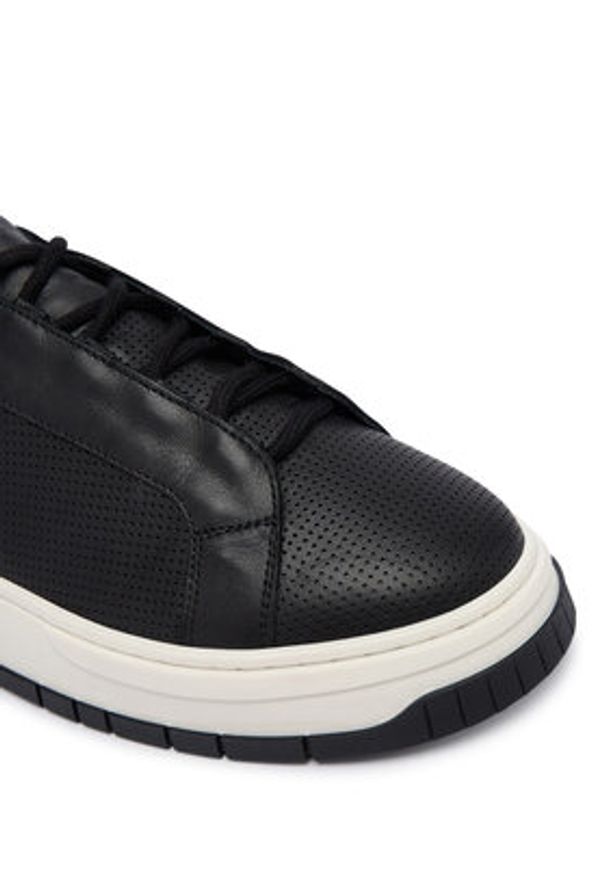 Iceberg Sneakersy IU185603 Czarny. Kolor: czarny. Materiał: skóra