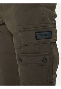 Aeronautica Militare Spodnie materiałowe 242PA1632CT3399 Khaki Tapered Fit. Kolor: brązowy. Materiał: bawełna #4