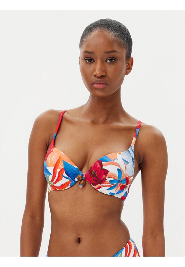 SELMARK - Selmark Góra od bikini BL513 Kolorowy. Materiał: syntetyk. Wzór: kolorowy