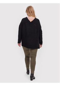 Vero Moda Curve Sweter Lea 10252754 Czarny Regular Fit. Kolor: czarny. Materiał: syntetyk #7