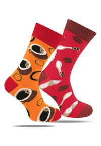 His Story - Skarpetki Bawełniane - Tematyczne - Barista, Kawa. Kolor: wielokolorowy. Materiał: elastan, bawełna, poliamid #1