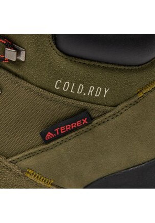 Adidas - adidas Trekkingi Terrex Snowpitch COLD.RDY Hiking Shoes GW4065 Zielony. Kolor: zielony. Materiał: skóra. Model: Adidas Terrex. Sport: turystyka piesza