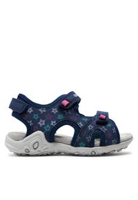 Geox Sandały J Sandal Whinberry G J45GRA 0CE15 C4268 M Granatowy. Kolor: niebieski