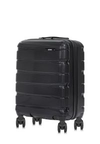 Ochnik - Komplet walizek na kółkach 19'/24'/28'. Kolor: czarny. Materiał: materiał, poliester, guma #10