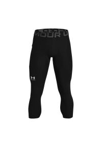 Legginsy treningowe męskie Under Armour HeatGear 3/4 Leggings. Kolor: czarny