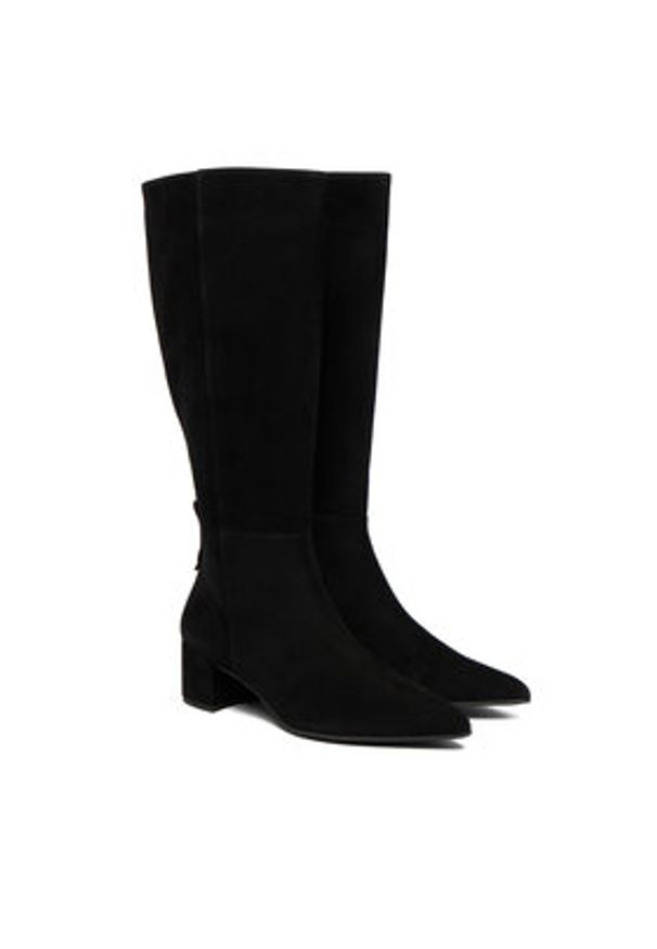 HÖGL Kozaki 0-104722-01000 Czarny. Kolor: czarny. Materiał: materiał