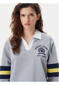 Tommy Jeans Bluza Varsity DW0DW20312 Szary Relaxed Fit. Kolor: szary. Materiał: bawełna #2