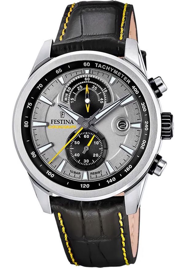 Zegarek męski Festina F20695-4 czarny. Kolor: czarny