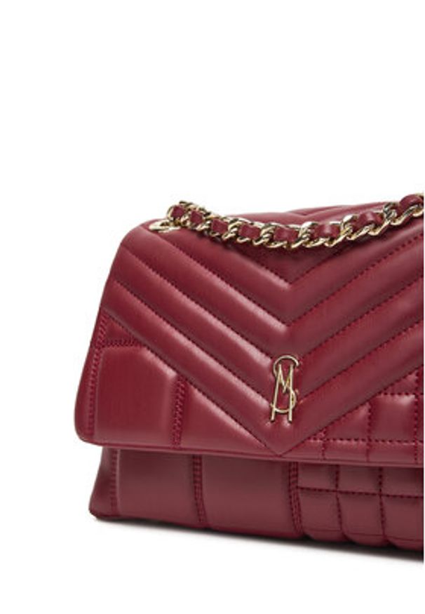 Steve Madden Torebka Bvolt-Q SM13001813 Bordowy. Kolor: czerwony. Materiał: skórzane