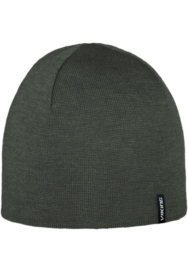 Viking - Czapka zimowa z wełną merino VIKING Noma 2.0 GWS Pro Style. Kolor: szary. Materiał: wełna. Sezon: zima. Styl: sportowy
