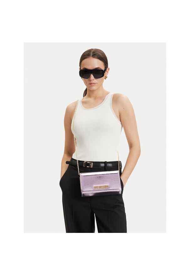 Love Moschino - Torebka LOVE MOSCHINO. Kolor: różowy