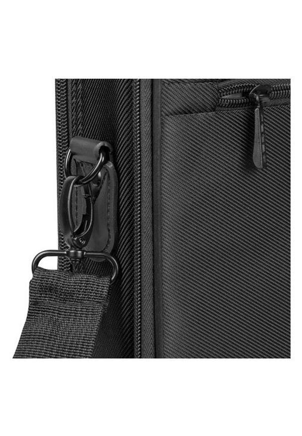 NATEC - Torba Natec Boxer 15.6'' czarny. Kolor: czarny. Materiał: materiał, nylon