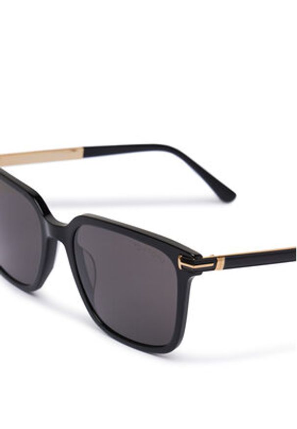 Tom Ford Okulary przeciwsłoneczne Jochem FT1183 01A Czarny. Kolor: czarny