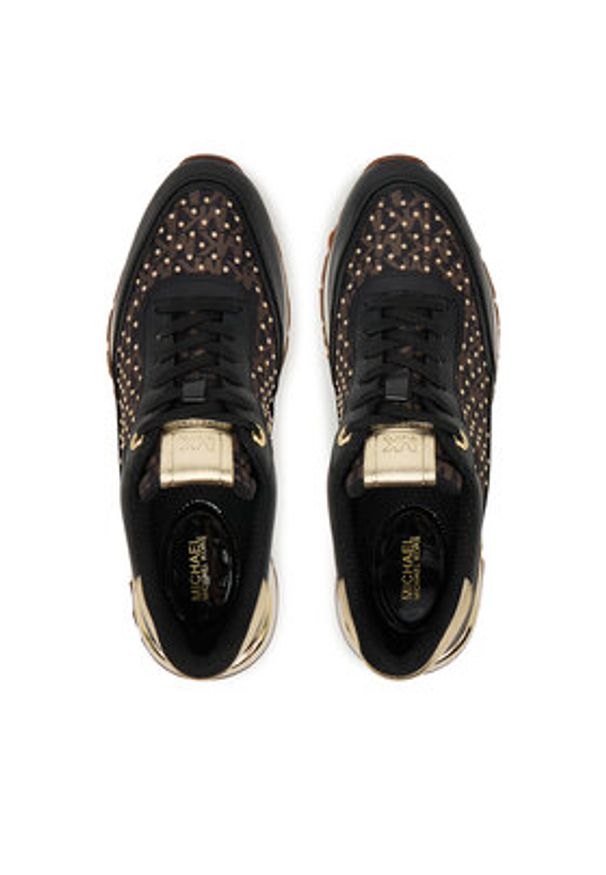 MICHAEL Michael Kors Sneakersy Nova Trainer 0000305905994 Brązowy. Kolor: brązowy. Materiał: skóra