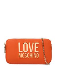 Love Moschino - LOVE MOSCHINO Torebka JC5609PP1GLI0450 Pomarańczowy. Kolor: pomarańczowy. Materiał: skórzane