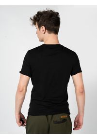 Guess T-Shirty "Malco" | X2RI05KAK91 | Mężczyzna | Czarny. Kolor: czarny. Materiał: bawełna. Wzór: nadruk. Styl: klasyczny #4