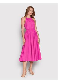 MICHAEL Michael Kors Sukienka letnia MS280Y1F4C Różowy Regular Fit. Kolor: różowy. Materiał: bawełna. Sezon: lato