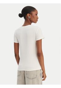 Patrizia Pepe T-Shirt CM1419/J013-W146 Biały Regular Fit. Kolor: biały. Materiał: wiskoza #3