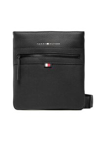 TOMMY HILFIGER - Tommy Hilfiger Saszetka Essential Pu Crossover AM0AM09506 Czarny. Kolor: czarny. Materiał: skóra #3