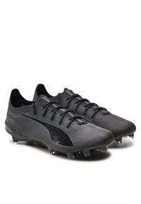 Puma Buty do piłki nożnej Ultra 5 Ultimate Fg 107683 Czarny. Kolor: czarny. Materiał: skóra