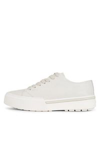 Calvin Klein Sneakersy Low Top Lace Up HM0HM01177 Biały. Kolor: biały