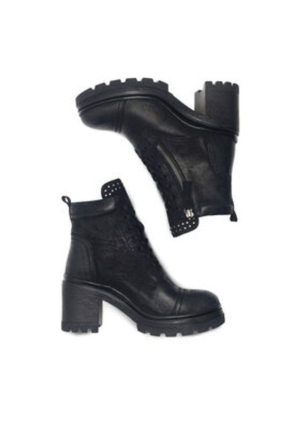 Lasocki Trzewiki CEO-WI16-24474-02 Czarny. Kolor: czarny. Materiał: skóra