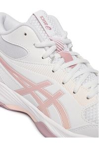 Asics Buty halowe Gel-Task Mt 4 1072A105 Biały. Kolor: biały. Materiał: skóra #5