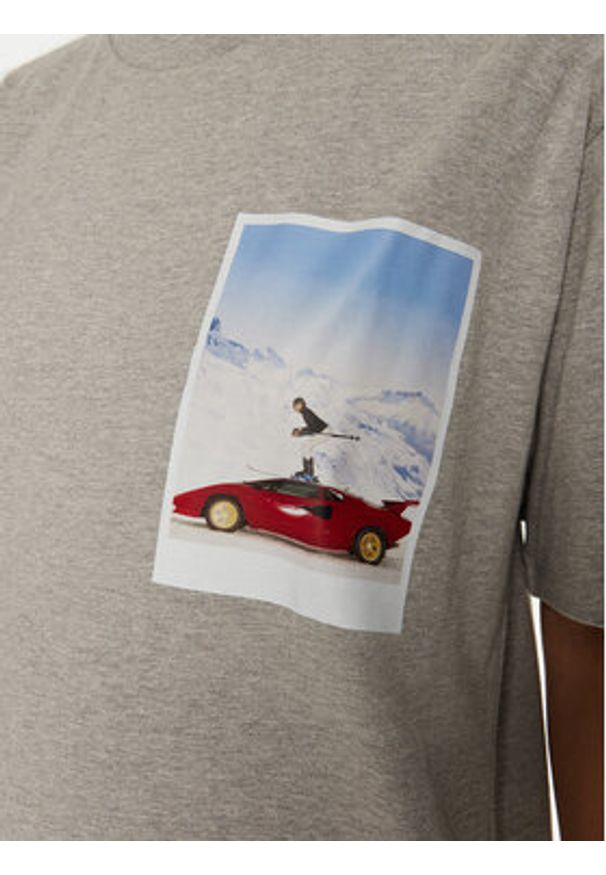 2NDDAY T-Shirt Arale 2245243315 Szary Oversize. Kolor: szary. Materiał: bawełna