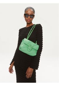 Pinko Torebka Love Puff Mini Cl PE 24 PLTT 100039 A1JO Zielony. Kolor: zielony. Materiał: skórzane #1