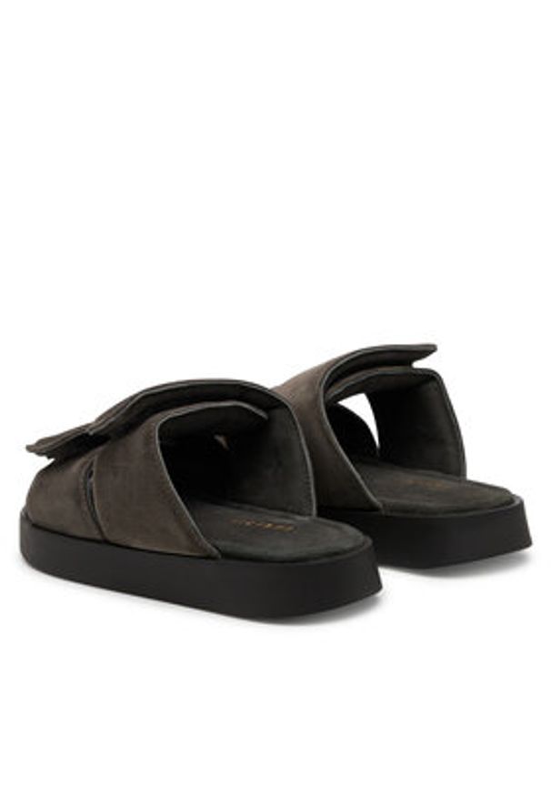 Inuikii Klapki Classic 70104-128 708 Szary. Kolor: szary. Materiał: skóra, nubuk