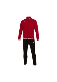 Dres tenisowy męski Joma Montreal. Kolor: czarny, czerwony, wielokolorowy. Materiał: dresówka. Sport: tenis