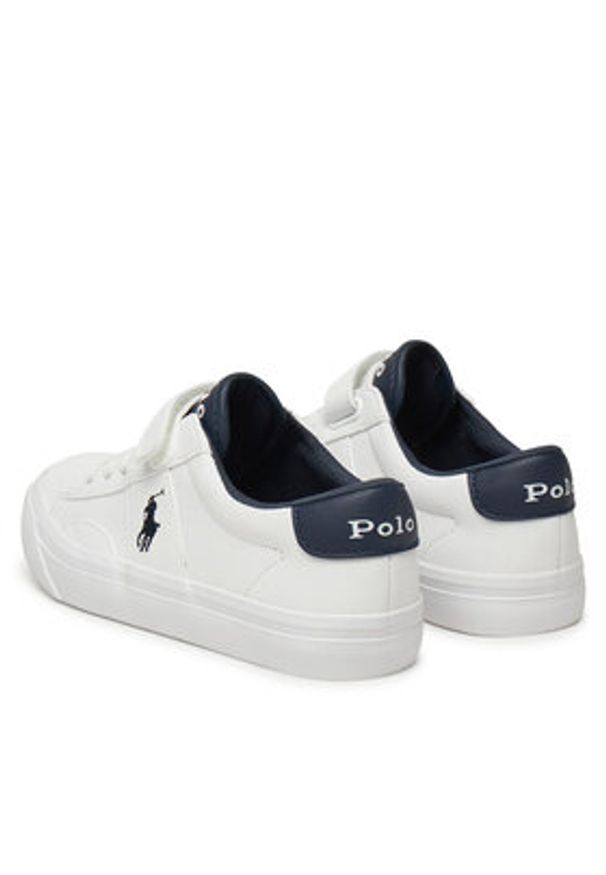 Polo Ralph Lauren Sneakersy Ryley Ps RL02450103 Biały. Kolor: biały. Materiał: skóra